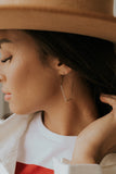 Doing Fine Hexagon Earrings