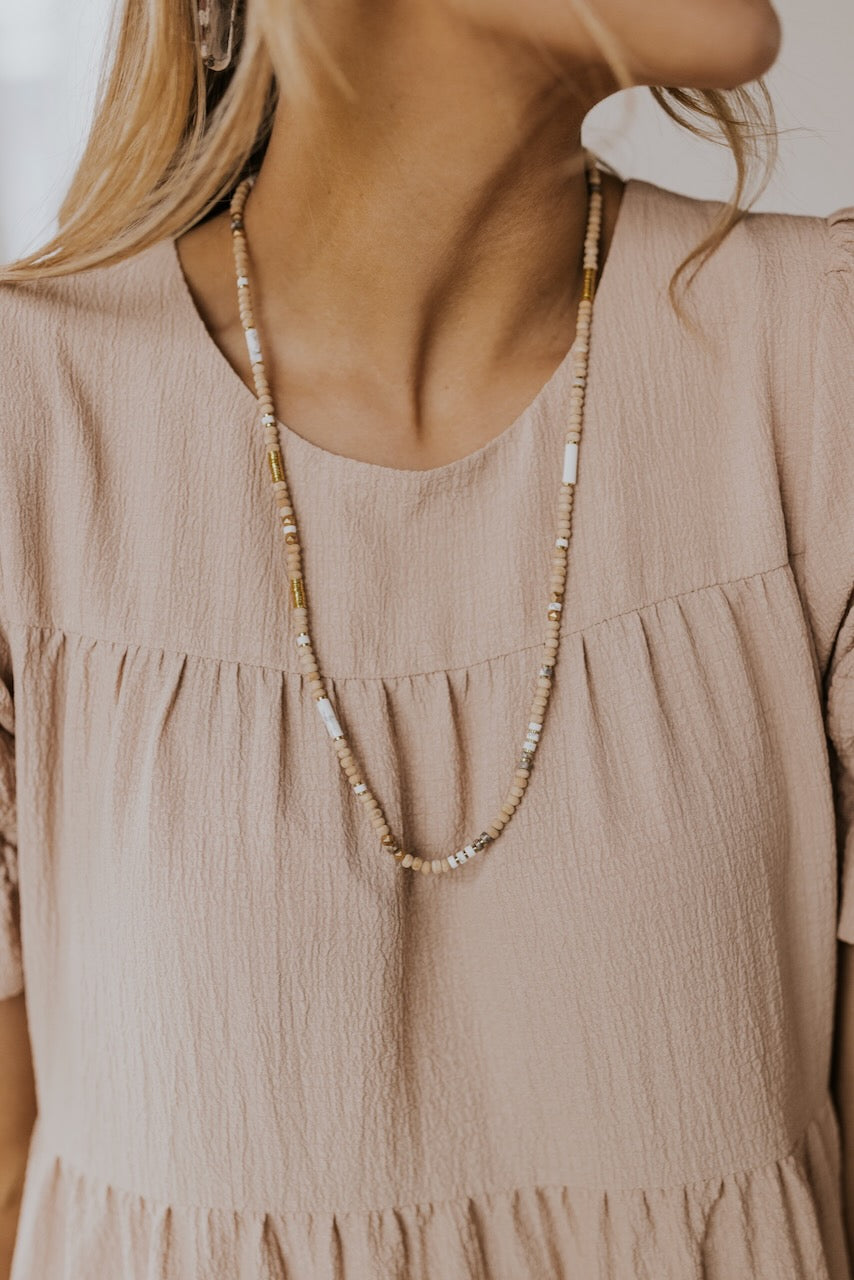Rose Quartz Necklace | ROOLEE