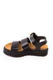 Black Strappy Sandals | ROOLEE