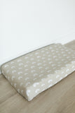 Sand Rainbow Muslin Crib Sheet
